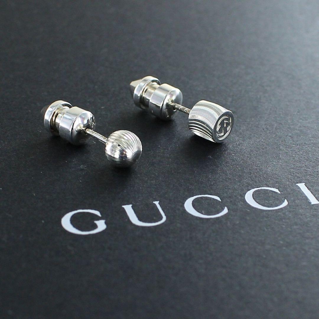 GUCCI グッチ ピアス レディース シルバー925 ジュエリー ロゴ
