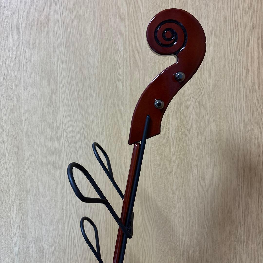 YAMAHA ヤマハ　バイオリン型 スリッパラック 5足