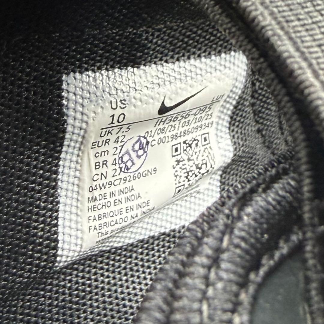 27cm ナイキ ウィメンズ エアリフト \"メタリックシルバー/ブラック\"