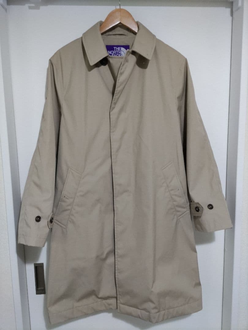 THE NORTH FACE パープルレーベル　ベージュ ステンカラーコート S