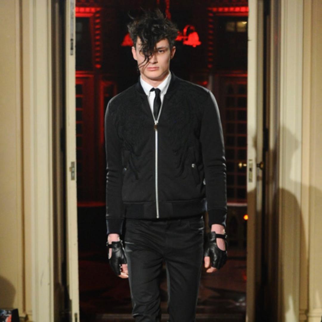 CHRISTIAN DADA クリスチャンダダ 刺繍ブルゾン ボンバージャケット