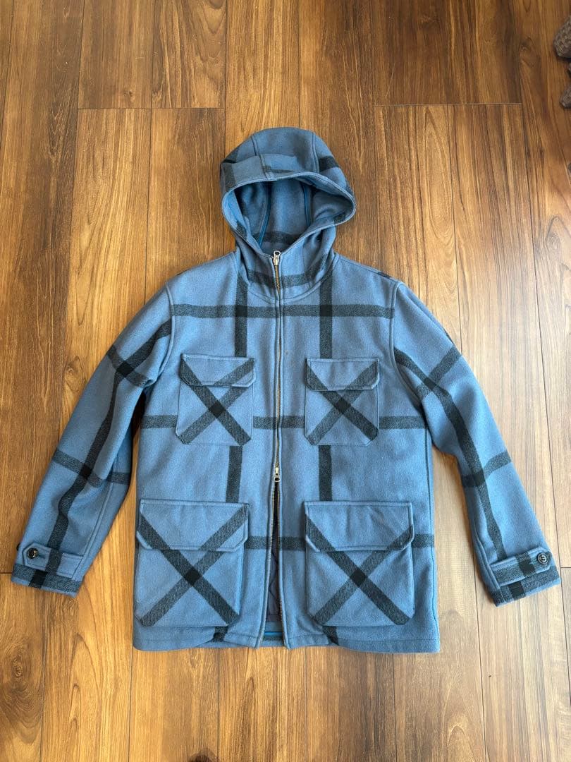 グッドイナフ　ウール　ジャケット　アウター　フード　00s