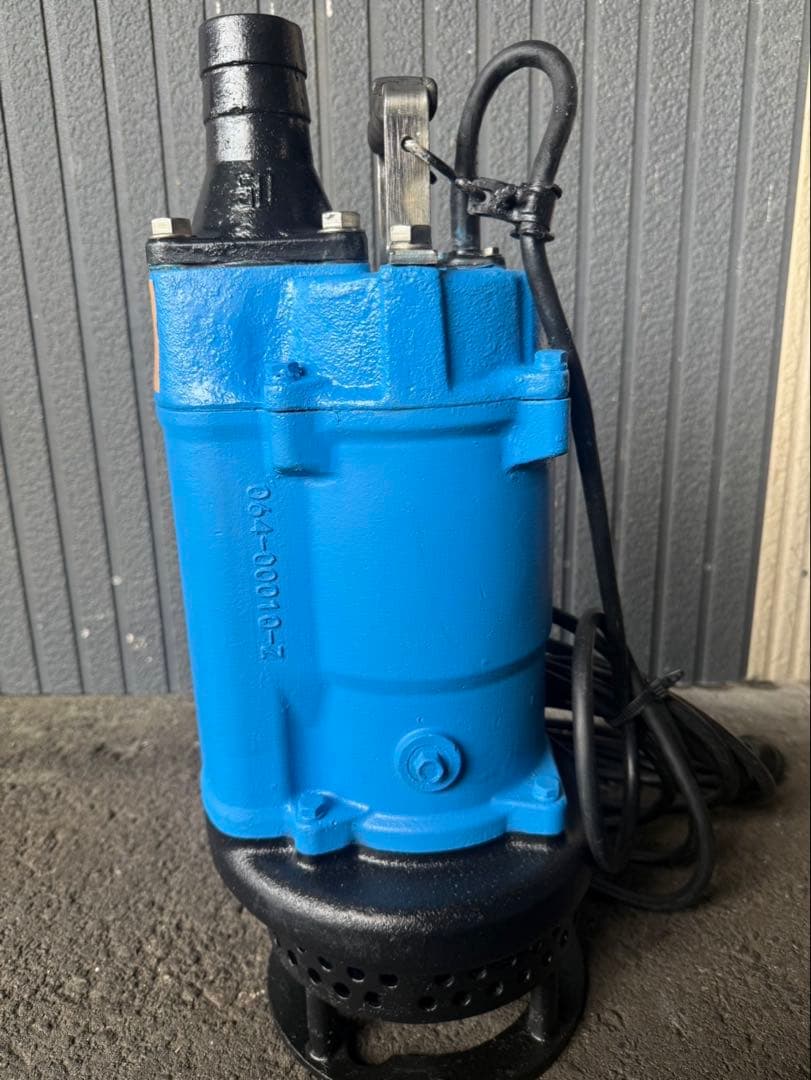 ツルミ KTD22.0 ハイスピンポンプ 工事排水用 2.2kw 三相200V