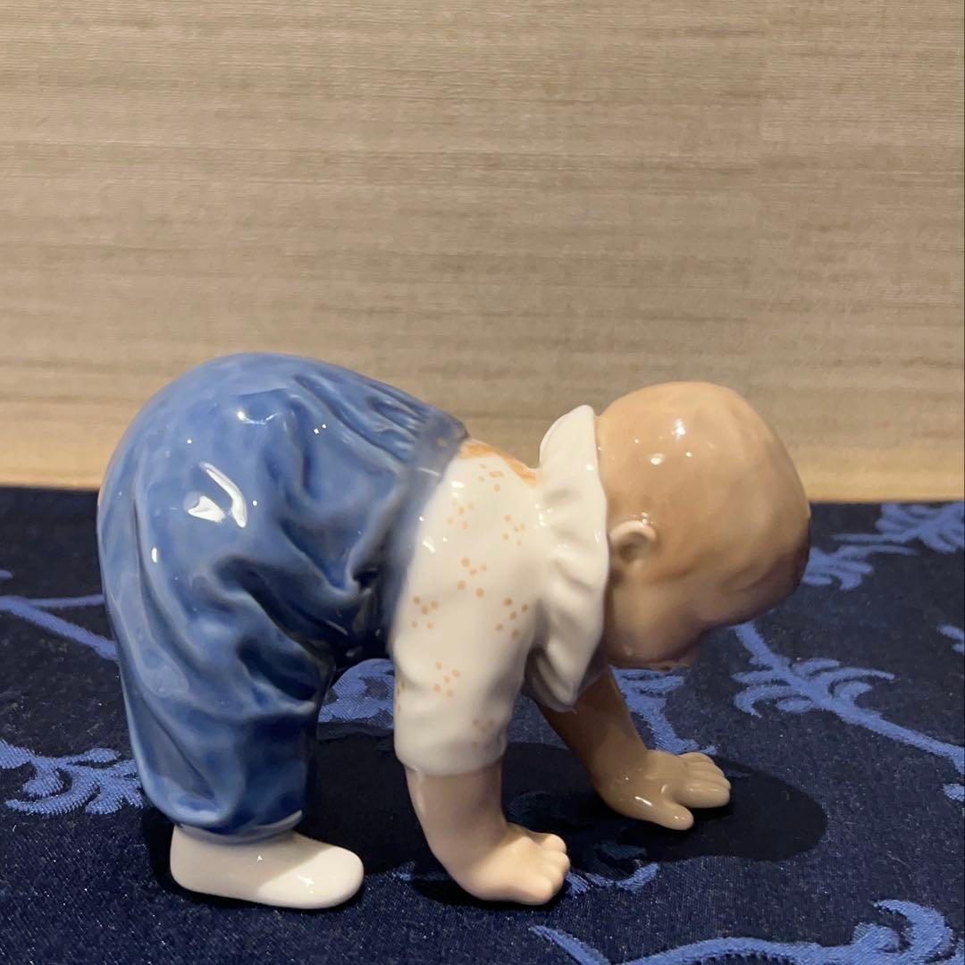 ロイヤルコペンハーゲン・フィギュリン　男の子　2点　セット