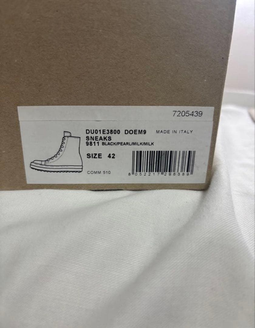 靴 Rick owens DRKSHDW Ramones 42