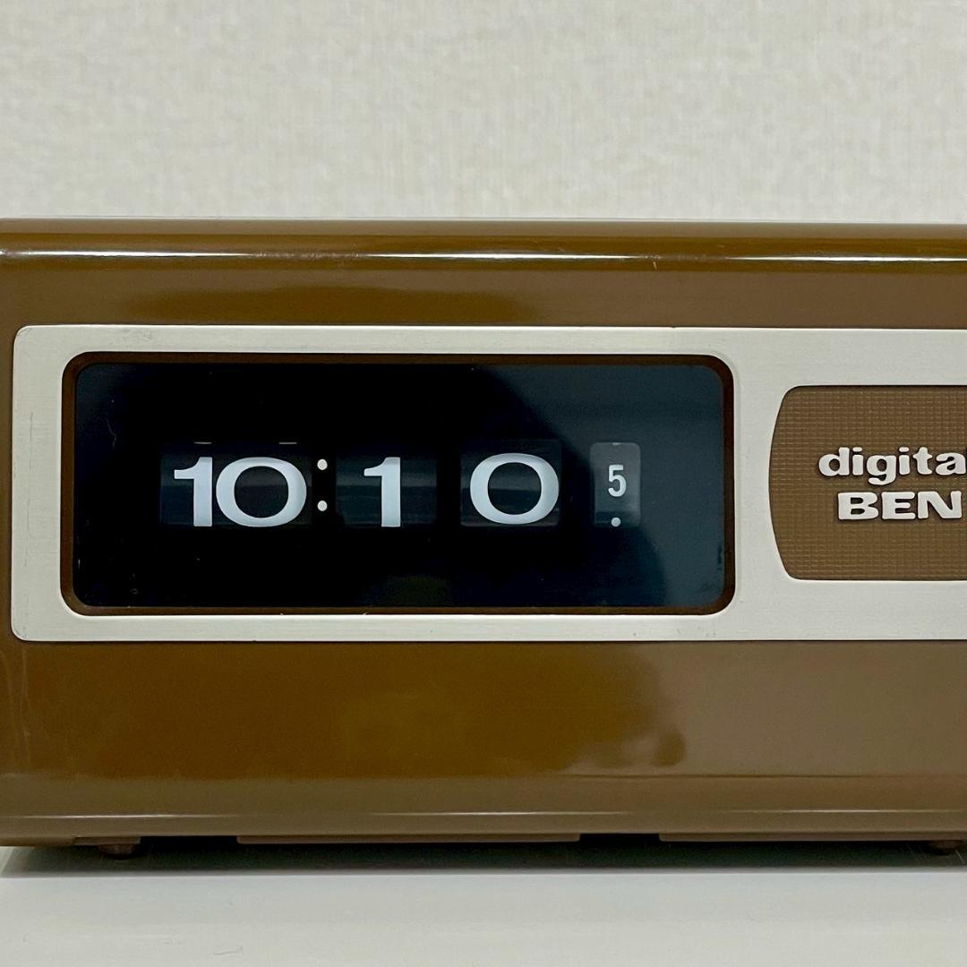 70's 堀田時計店 ドラムクロック 置時計 昭和レトロ 50Hz ヴィンテージ