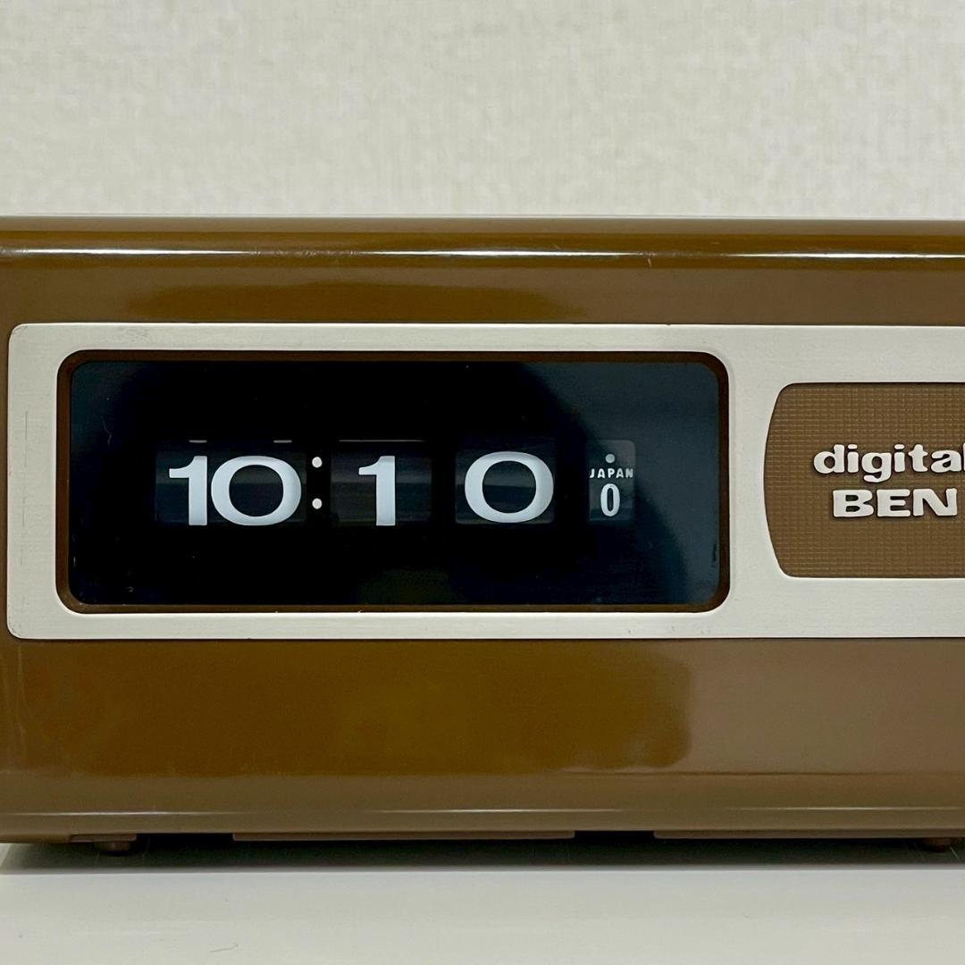 70's 堀田時計店 ドラムクロック 置時計 昭和レトロ 50Hz ヴィンテージ