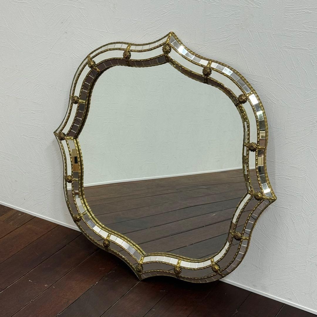 H15K12 ヴィンテージ ESPEJOS BAYARRI ウォールミラー