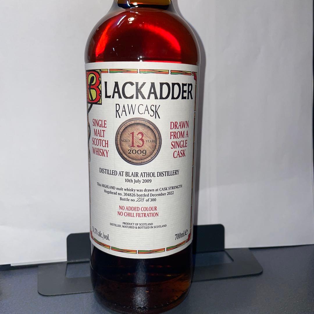 ブラックアダー2009ブレアアソール13年 箱無し　タリスカー10年セット