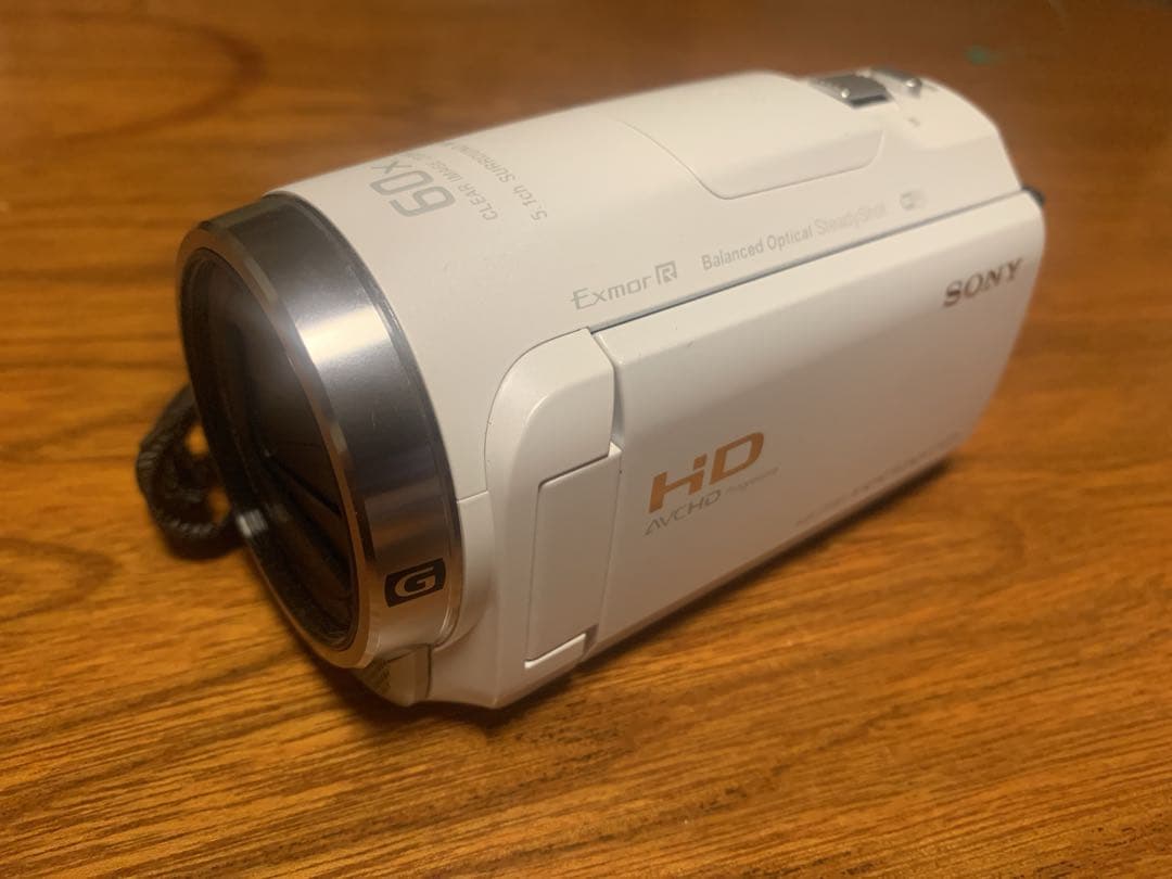 Sony HDR-CX680 ビデオカメラ 本体 ホワイト