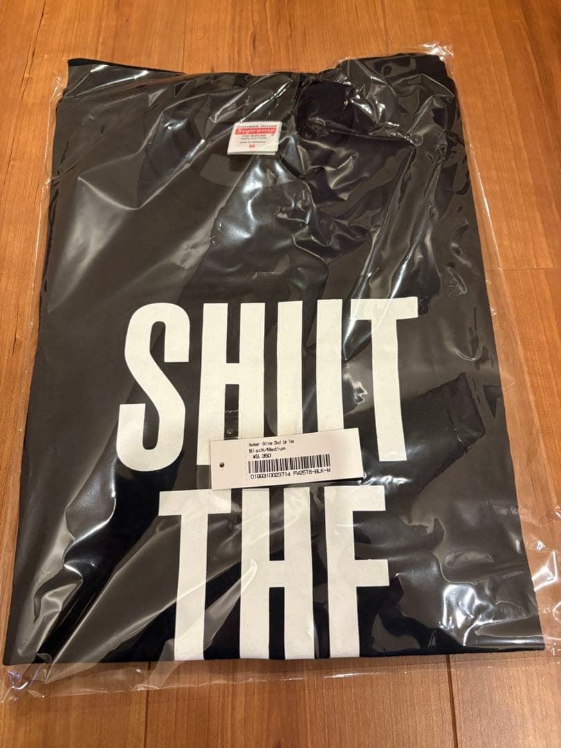 シュプリーム　ナンバーナインコラボメッセージTシャツ