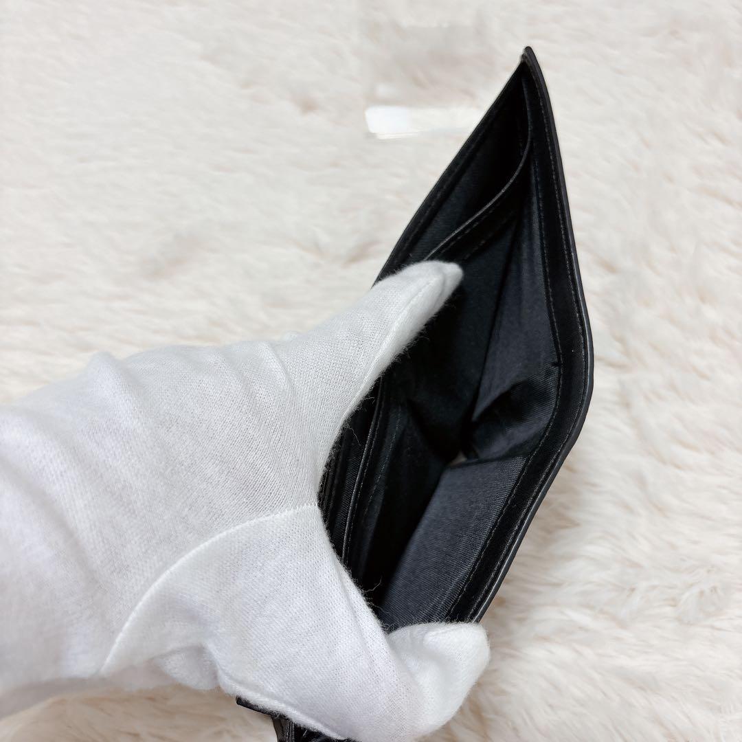 美品✨ポールスミス マーケトリーブライトストライプ ラビット 二つ折り財布