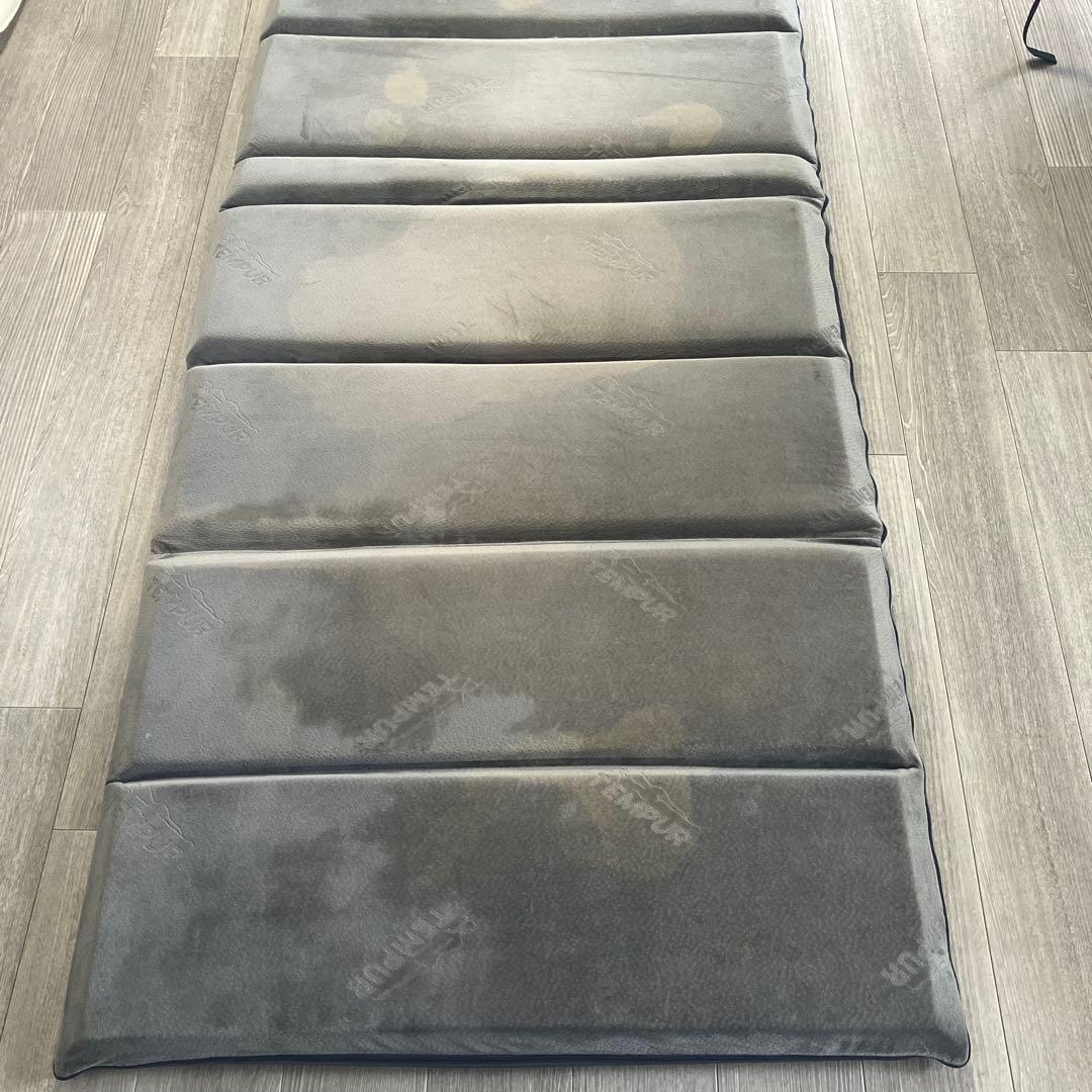 テンピュール　布団デラックス　シングル　折りたたみ式 敷き布団