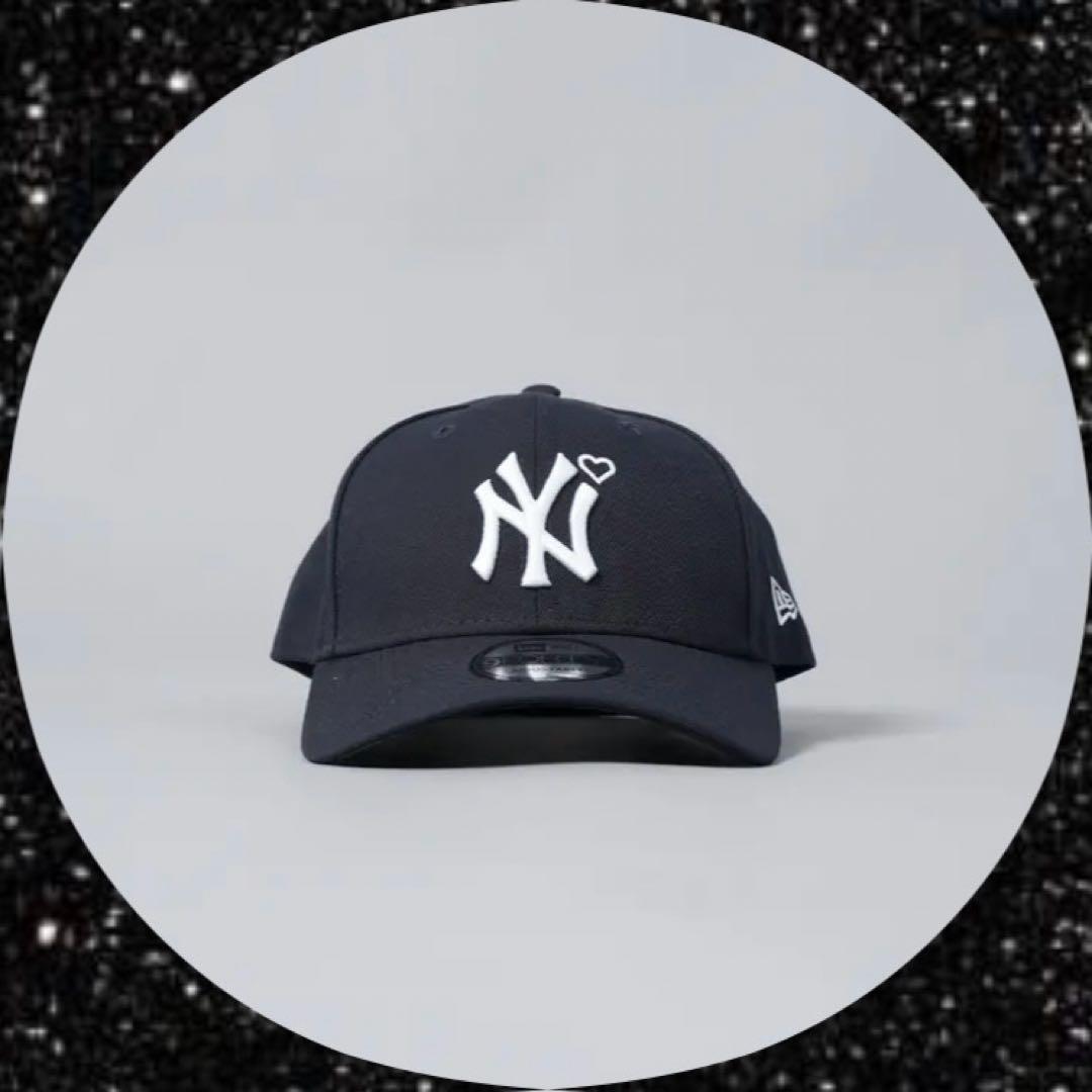 帽子 BASICKS NEW ERA Heart Embroidery Cap