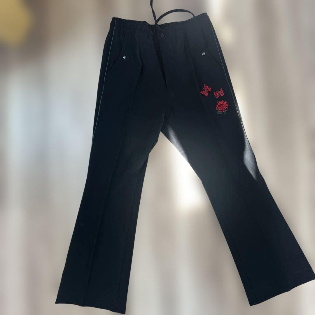 WILDSIDE yohji yamamoto needles刺繍パンツ M