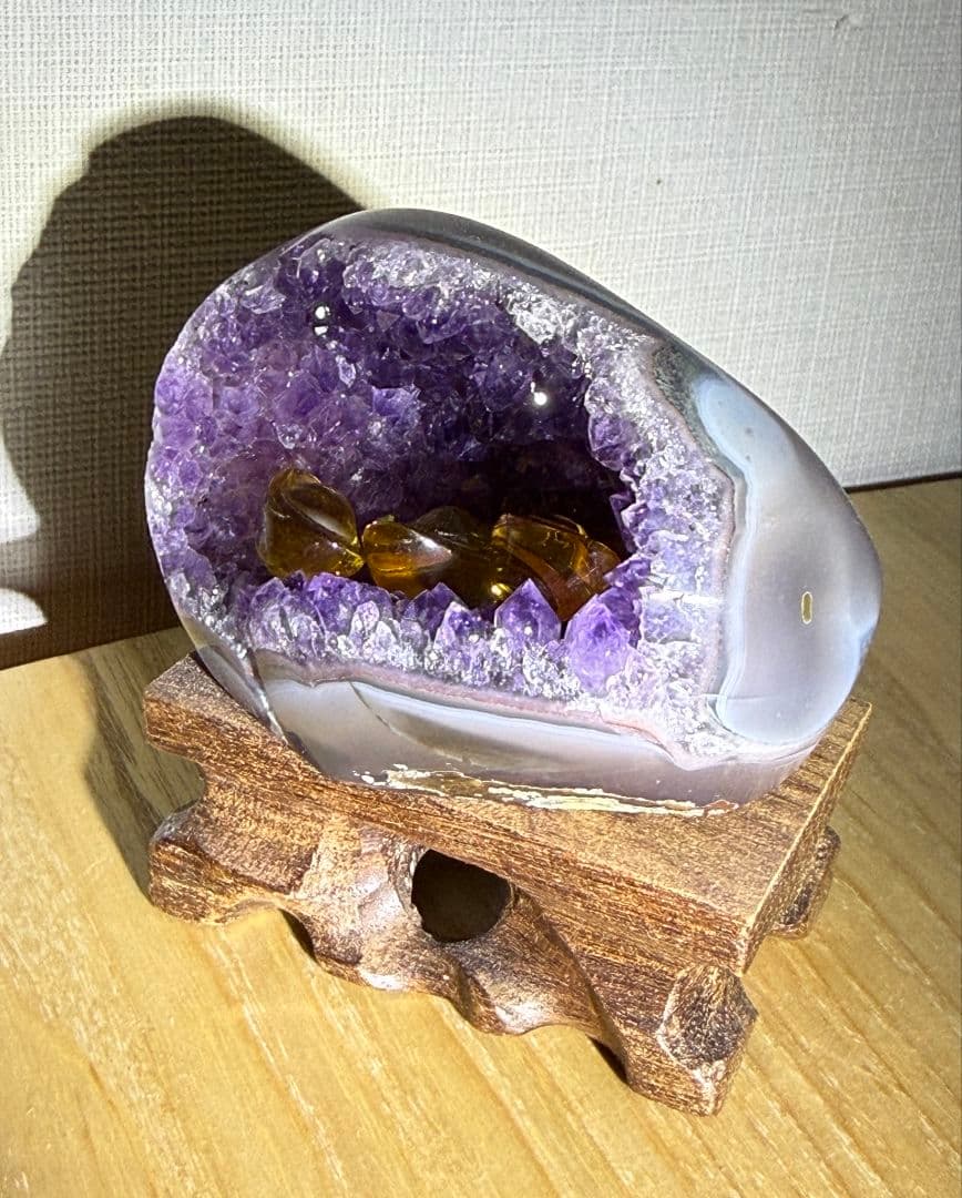 【財運の銭袋】アメジストアメジスト・福袋元宝付き！