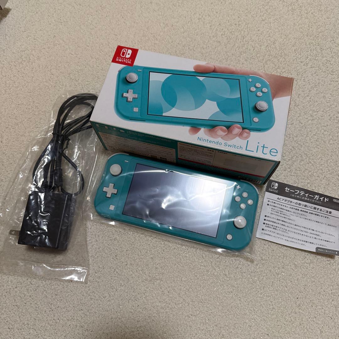 Nintendo Switch Lite ターコイズ 本体（美品）