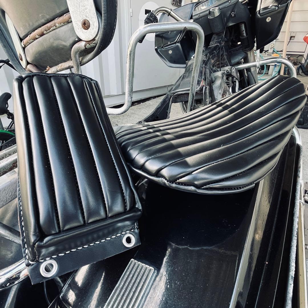 茶芯ホースハイドビンテージソロ＆ピリオンショベルナックルチョッパー年代BATES