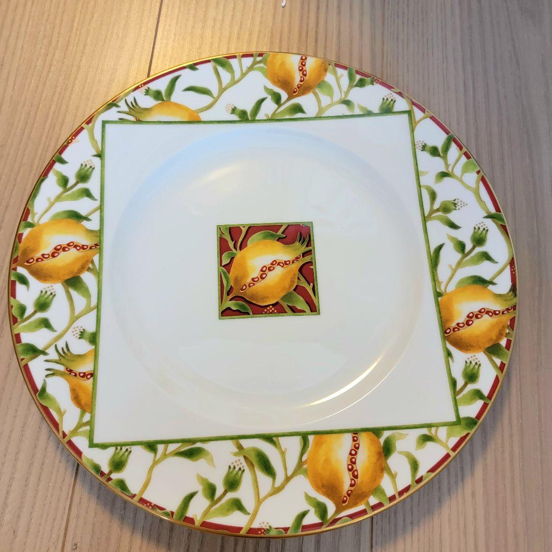 ジノリ プレート 金縁 ザクロ 希少 レア商品 0コレクション コレクター