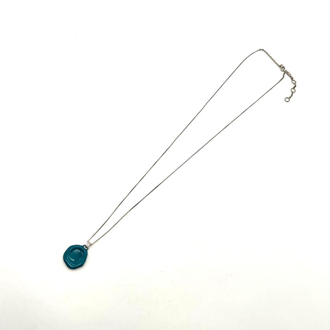 ボッテガヴェネタ ネックレスSV925 シーリングワックス風 ロングネックレス