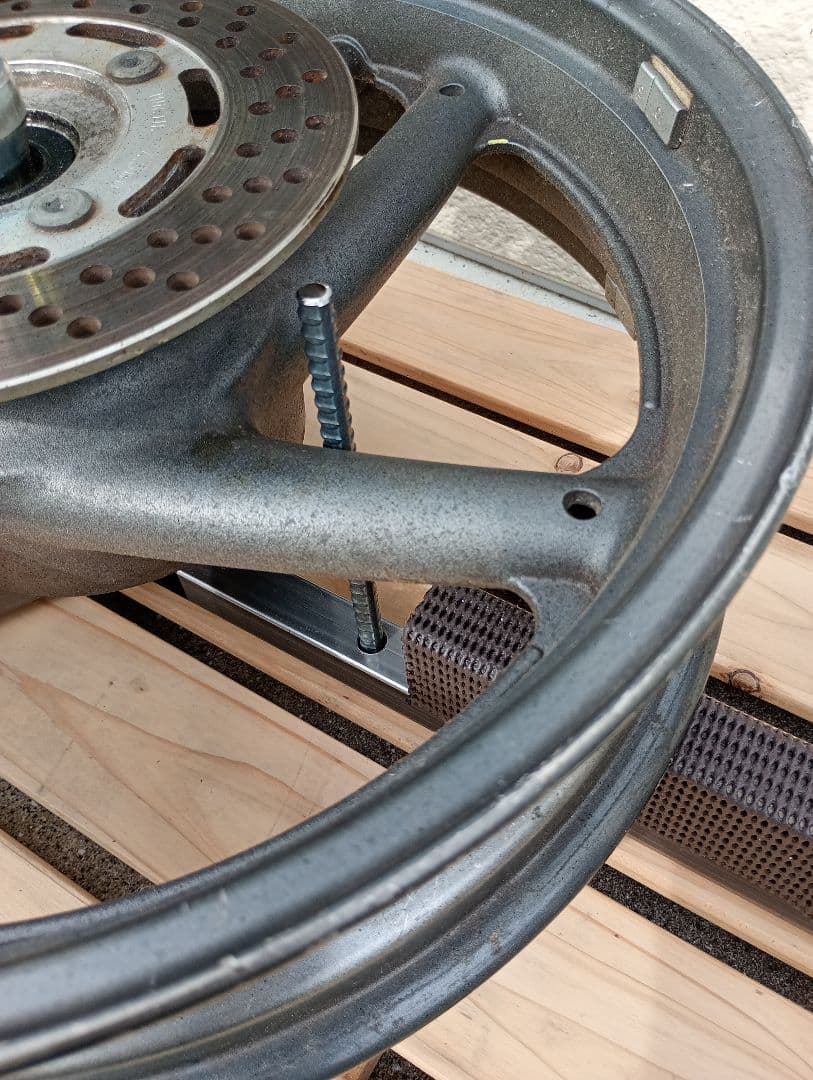 バイク専用タイヤチェンジャー１５インチ〜２１インチ。