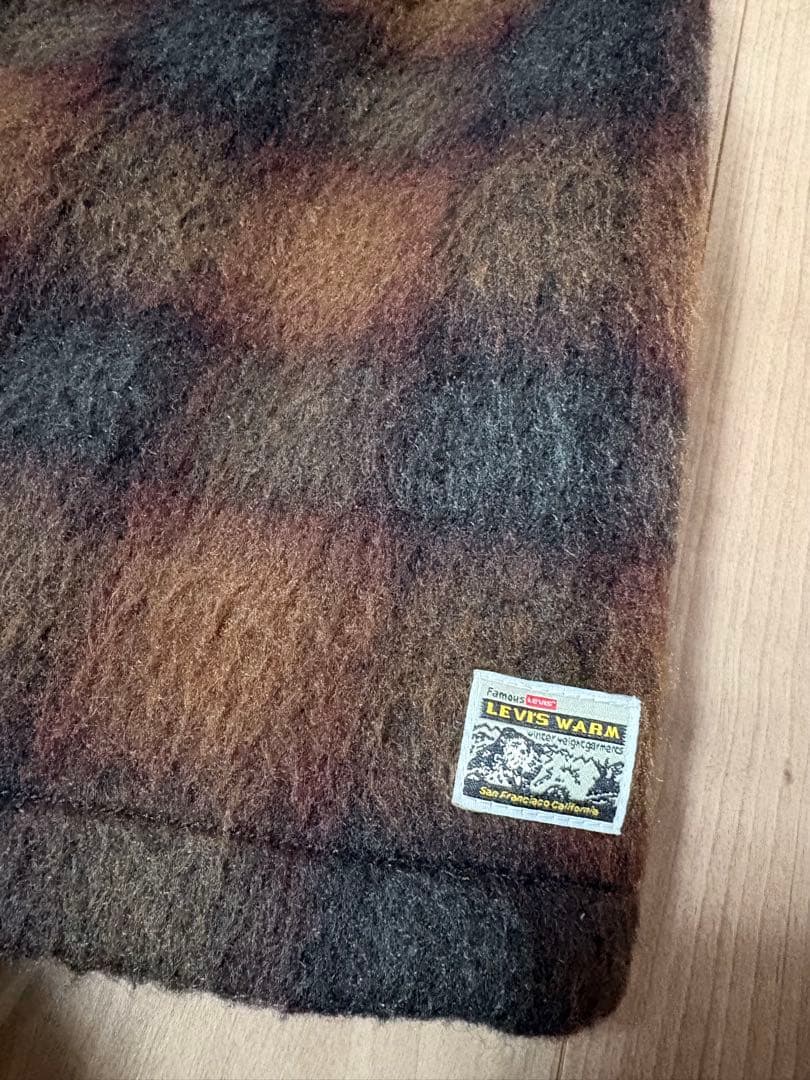 00s levi's warm リーバイス　ウールシャツジャケット　日本未発売