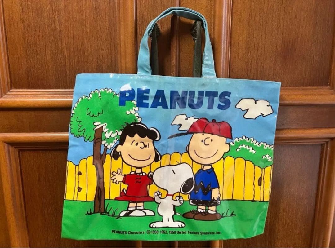 familiar ファミリア スヌーピー コーティングトートバッグ