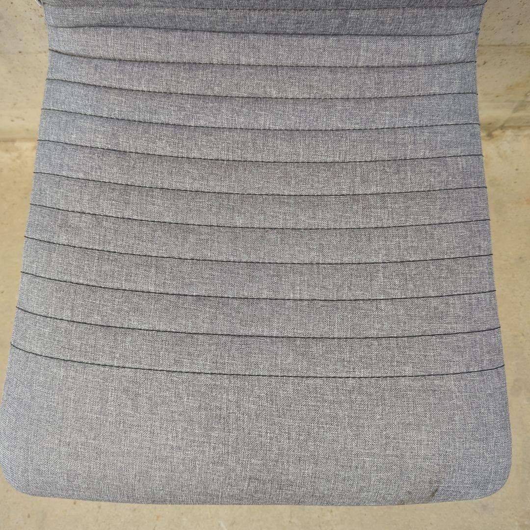 マーガレット　KARE グレー パブリック ダイニングチェア 布張り⑦