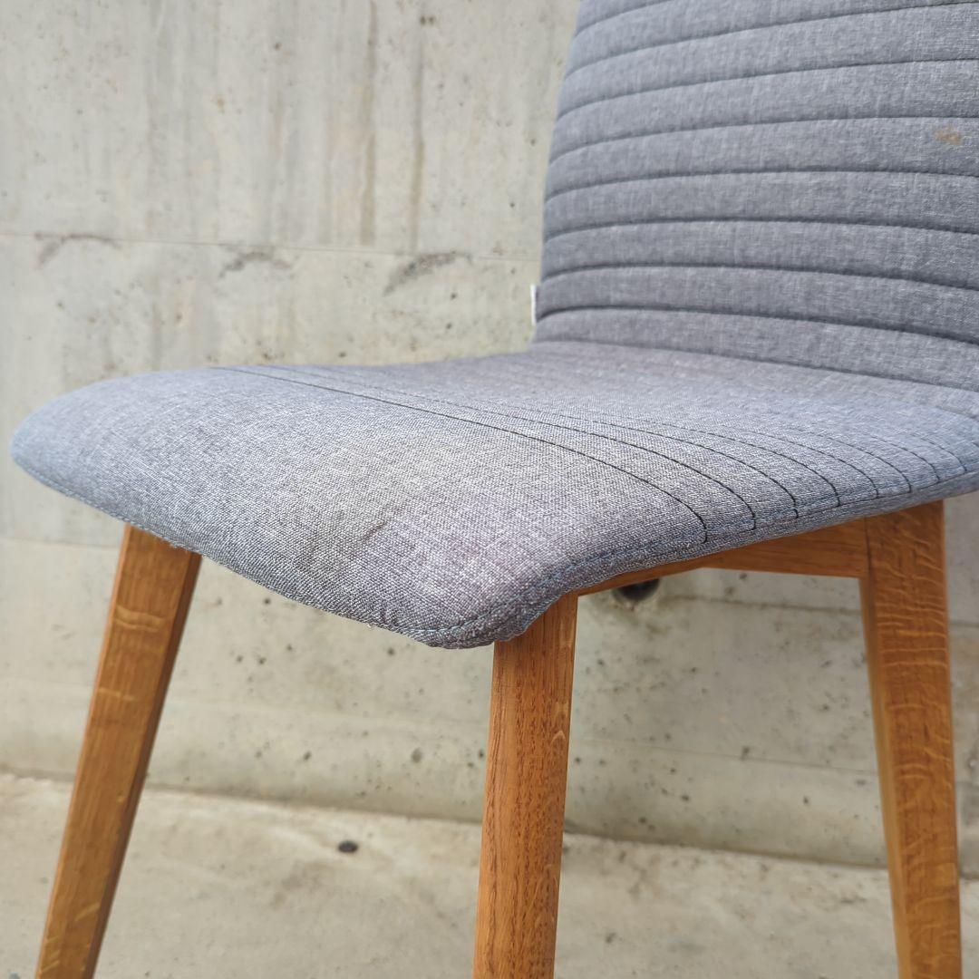 マーガレット　KARE グレー パブリック ダイニングチェア 布張り⑦