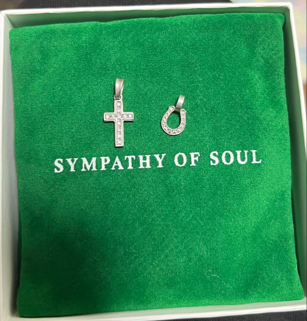 シンパシーオブソウル　シルバー925 クロス　&ホースシュー