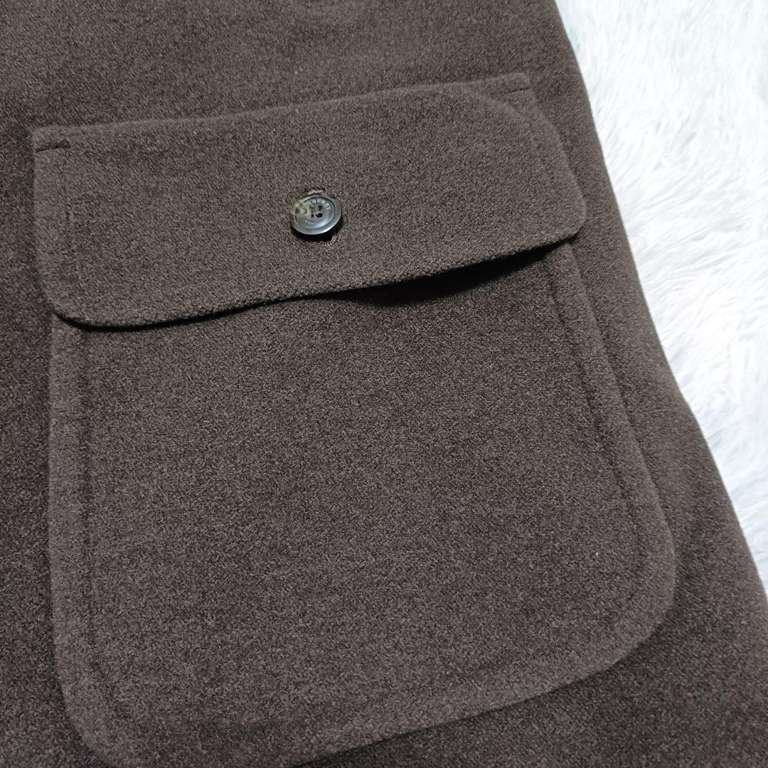 美品✨️BURBERRY LONDON　ウールコートアンゴラ混　XL　大きめ