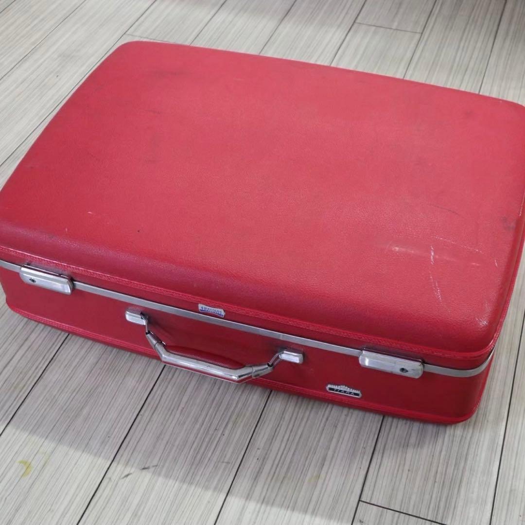アメリカンツーリスター スーツケース アメリカ ヴィンテージ 家具 赤
