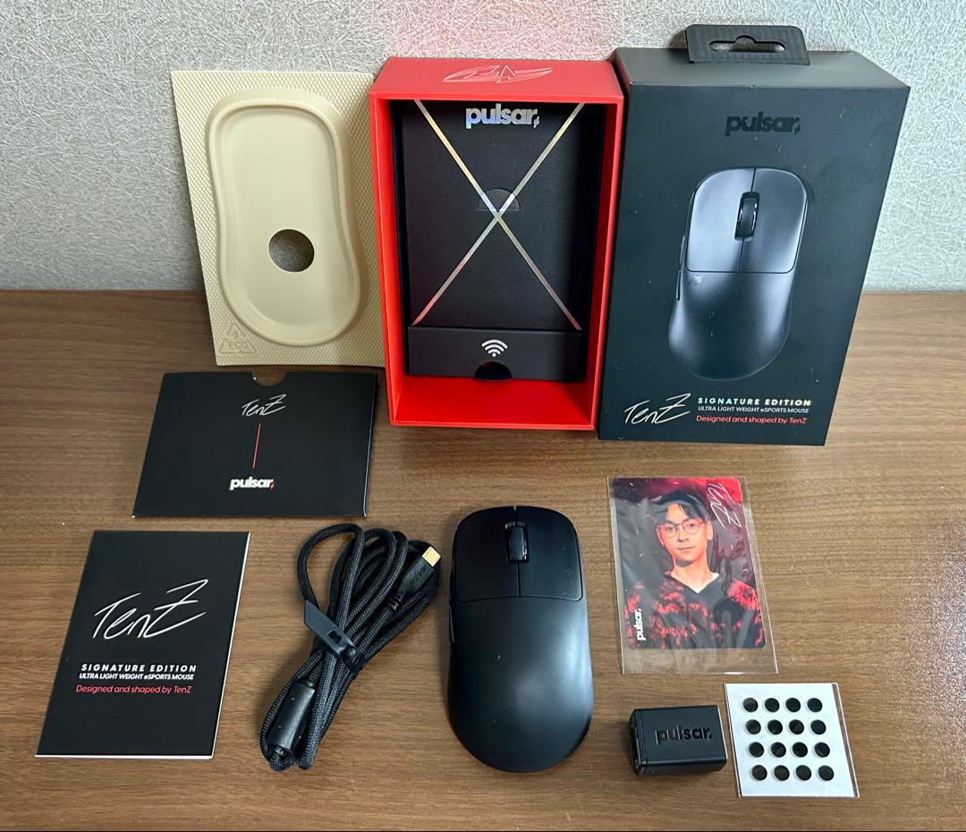pulsar TenZ Signature Edition ワイヤレスマウス