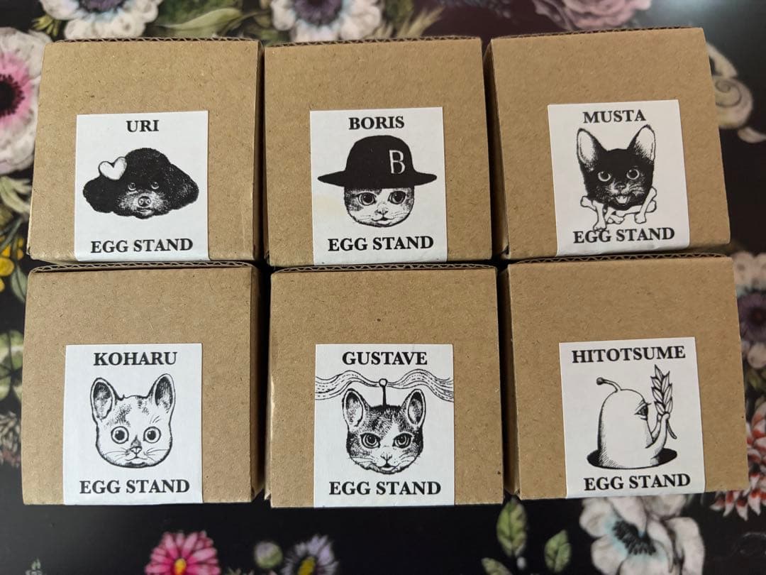 ヒグチユウコ エッグスタンド6個セット