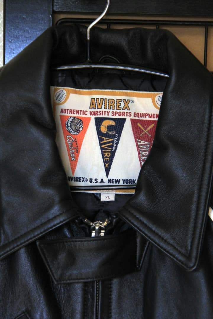 AVIREX × FORSOMEONEレザージャケット