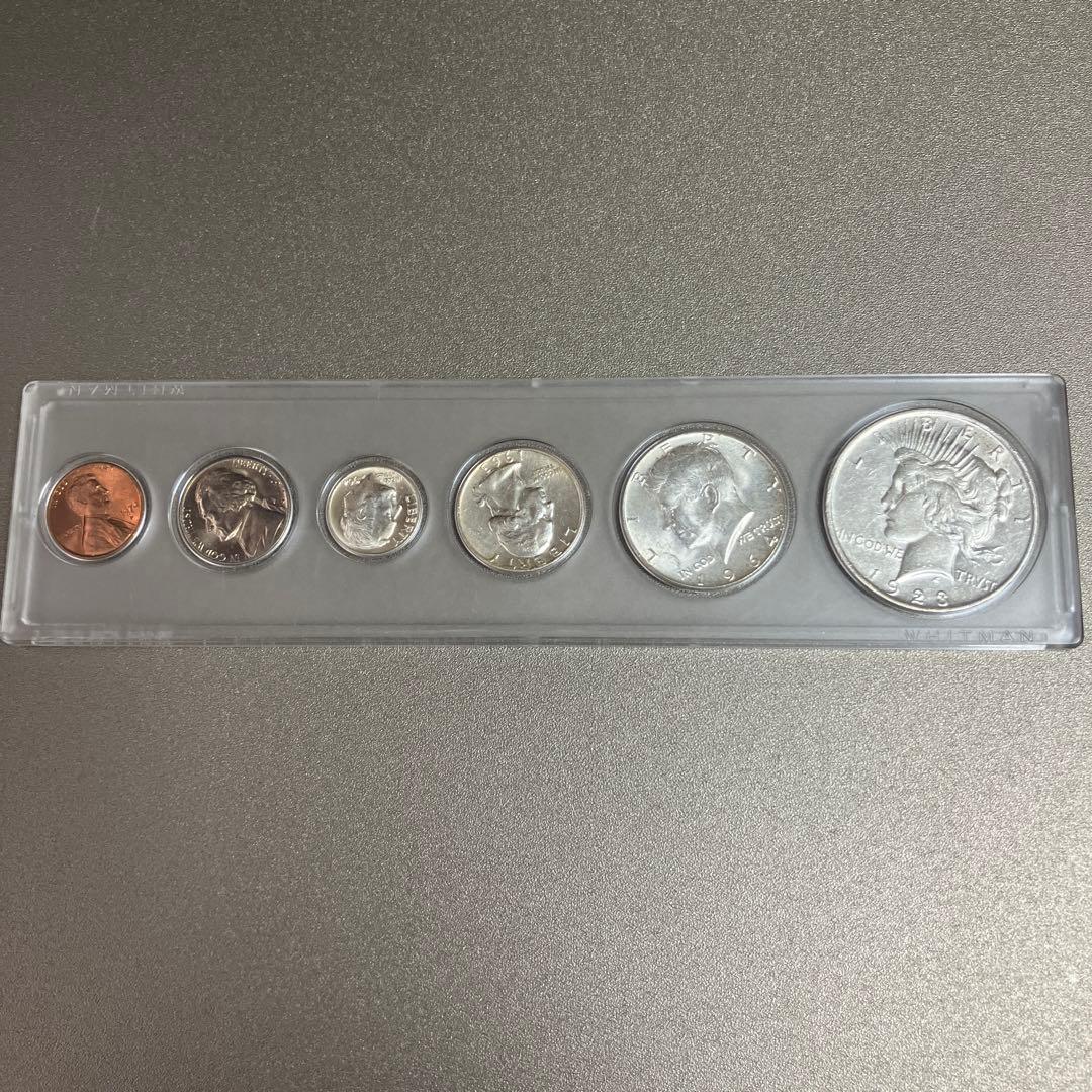 未開封ケース入り　アメリカアンティーク６種類セット　WHITMAN