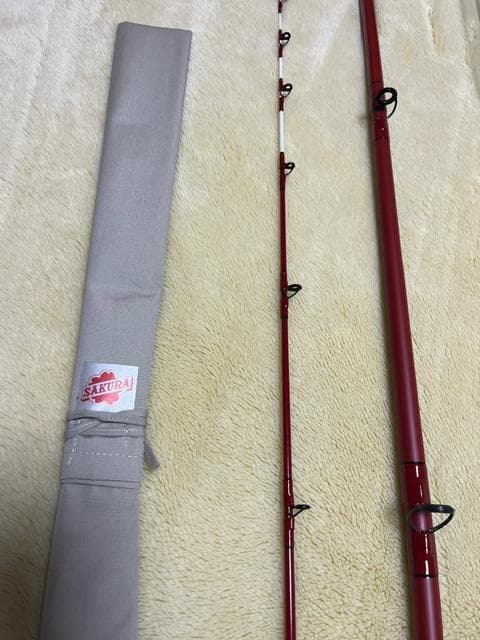希少品　未使用サクラ　ひらめ竿　2.75M　30-60号　送料込み