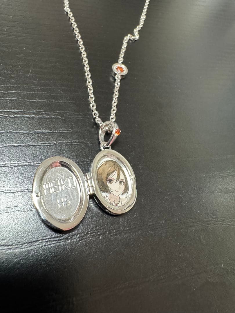 【セット】MEIKO チェーンネックレス ロケットペンダントトップ エテルノレシ