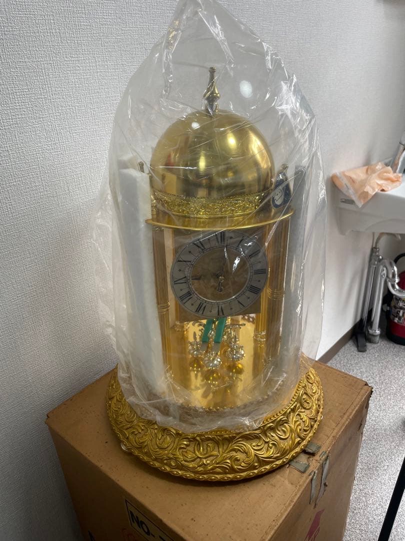 K*u様 日進時計 MASTER QUARTZ マスター クォーツ 置き時計 動