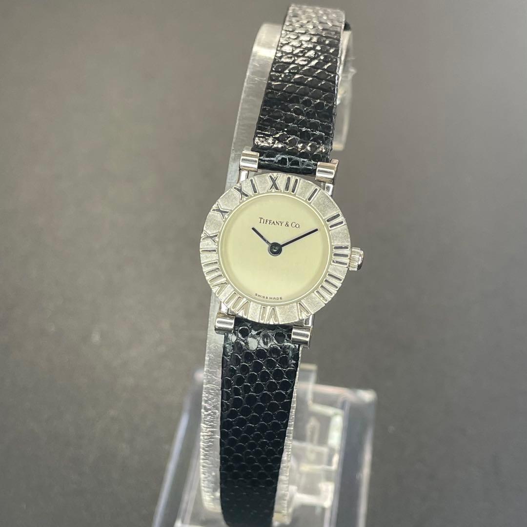 【良品 可動品】 ティファニー 腕時計 アトラス ミニ スターリングシルバー