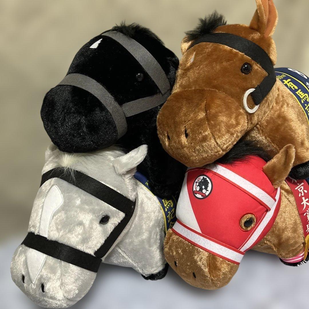 サラブレッドコレクション　ふわふわBIG 4頭セット