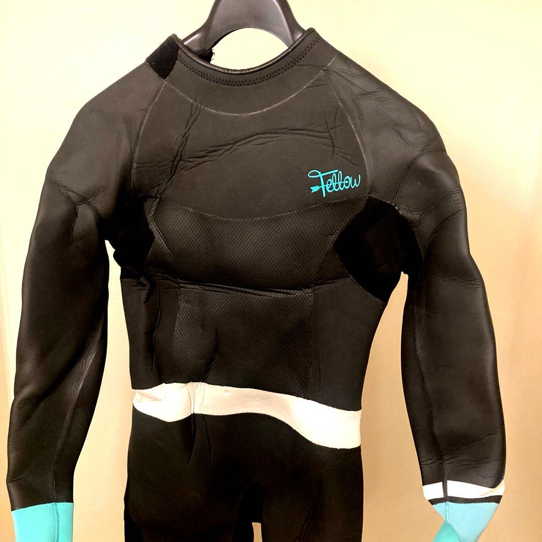 【3点セット】セミドライスーツ、グローブ、ブーツ