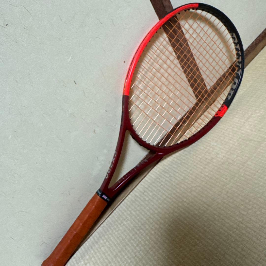 CX200 DUNLOP テニスラケット 赤