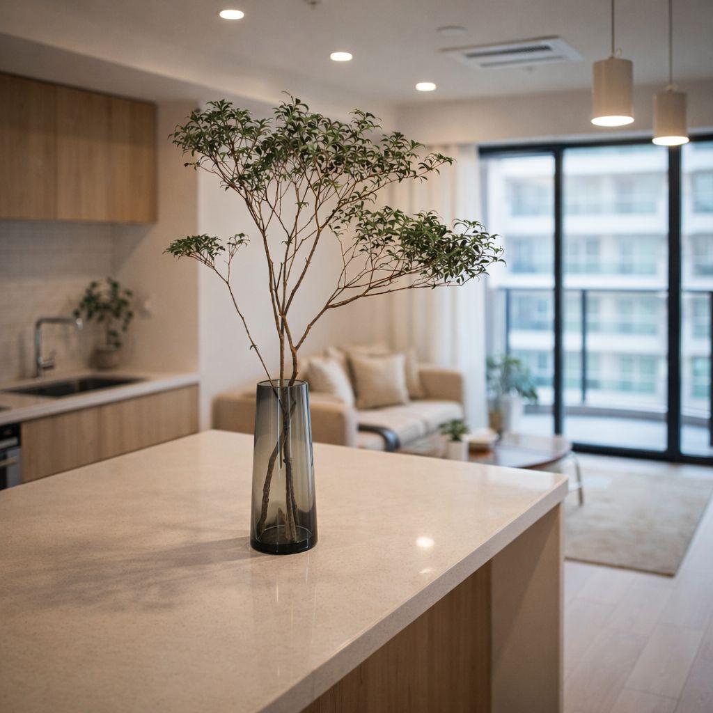 フラワーベース 込み アセビ 枝物 インテリア 装飾 生花 馬酔木 オシャレ 枝