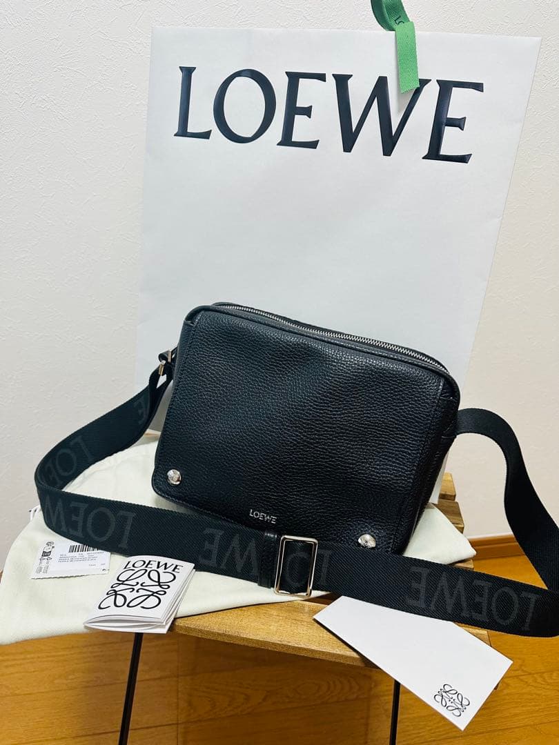 【セール9/15まで】LOEWE ペブル ショルダー バッグ 阪急メンズ大阪購入