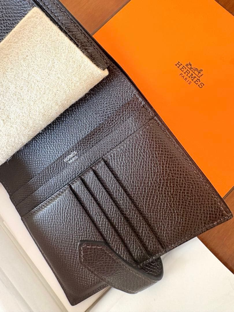 【2026新品仕上げ】エルメスベアンコンパクトヴォーエプソン刻印Z (2021)