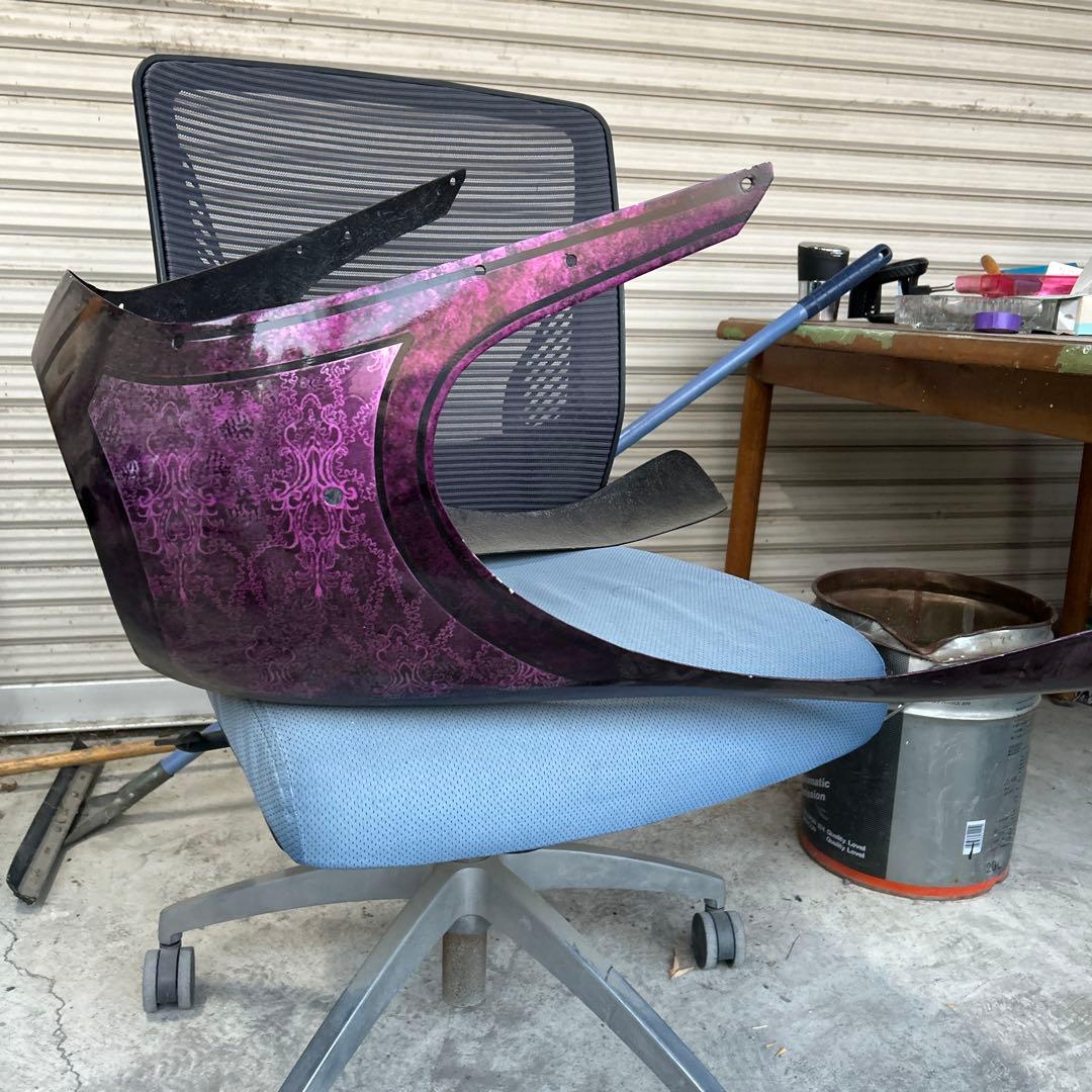 ハーフカウル　ロケットカウル　カウル　族 風防　バイク　カフェレーサー　z1