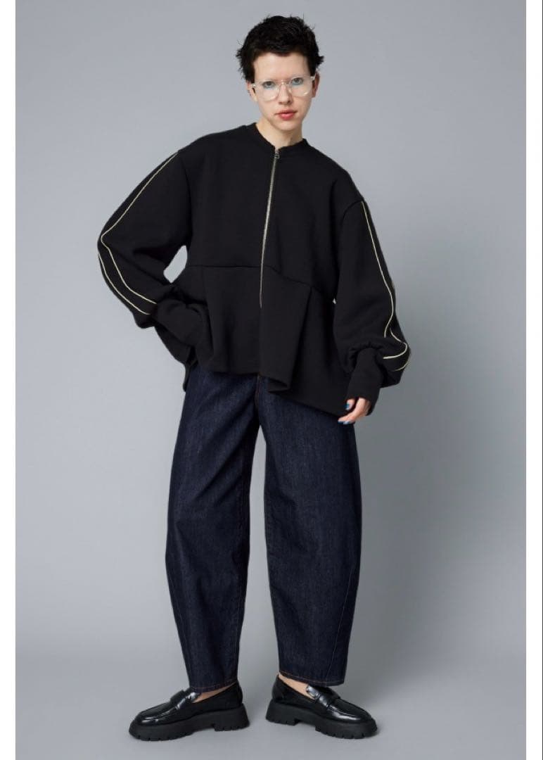 HeRIN.CYE ヘリンドットサイ ジップアップブルゾン トラックジャケット