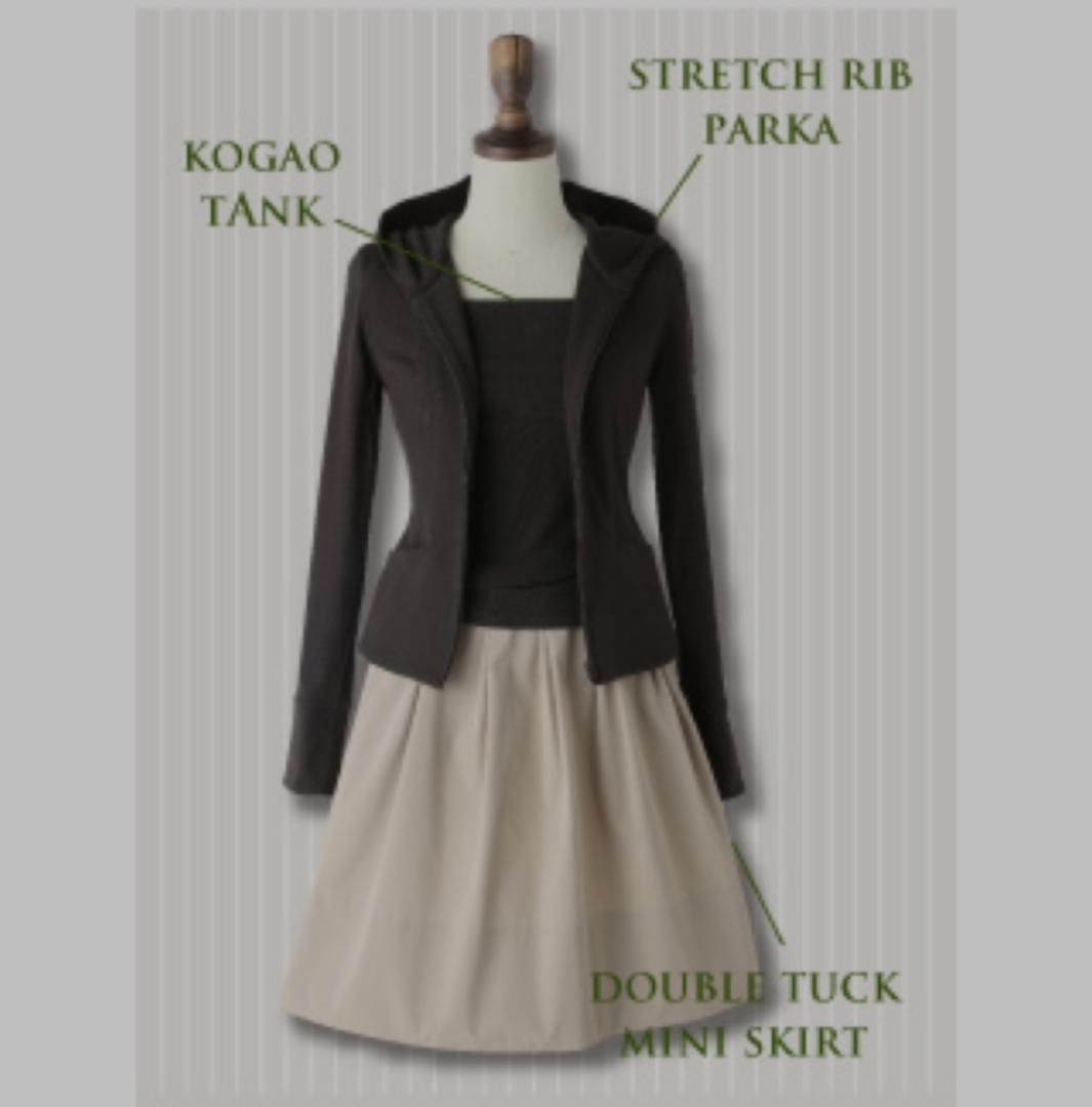 ★美品★FOXEY/フォクシータンクトップ 小顔タンク ストレッチリブ38