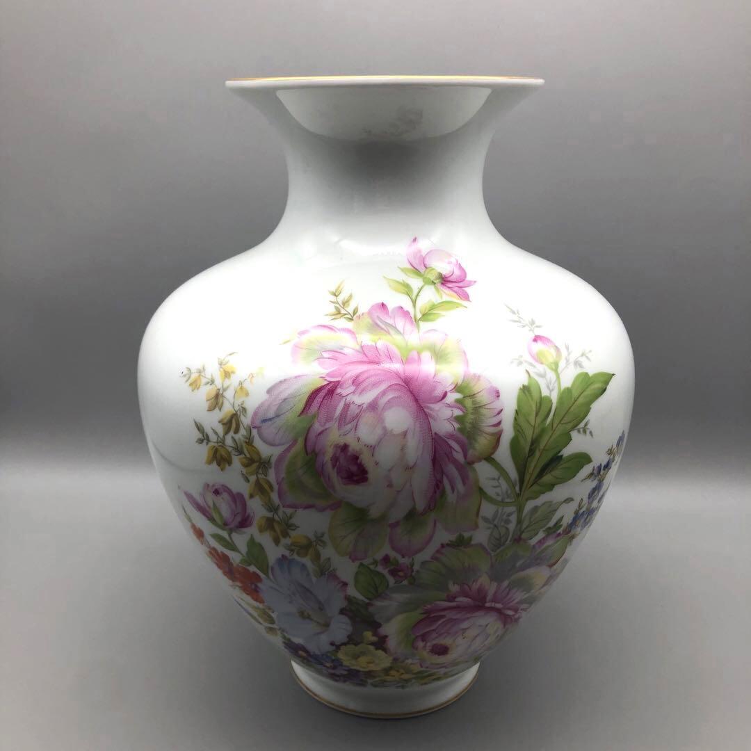 希少⭐️ローゼンタールクラシックローズ大型花瓶フラワーベース30cm